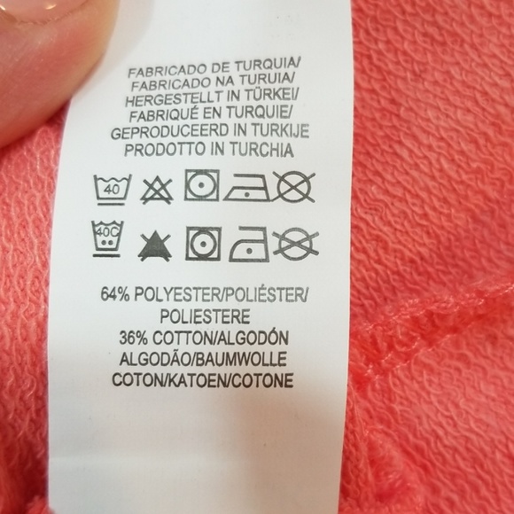 Coral Long Sleeve Sweatshirt Top - Picture 5 of 6